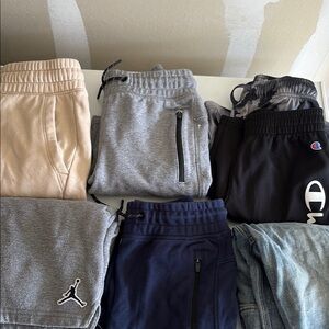 7 pair boys shorts Size 8